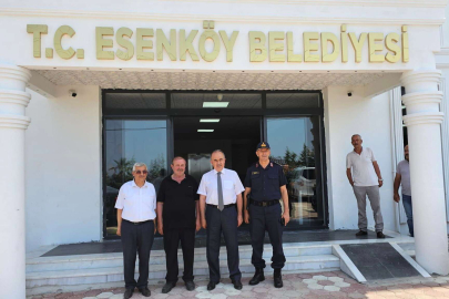 Muammer Erol Yangını Söndürme Çalışmalarını Yakından Takip Etti