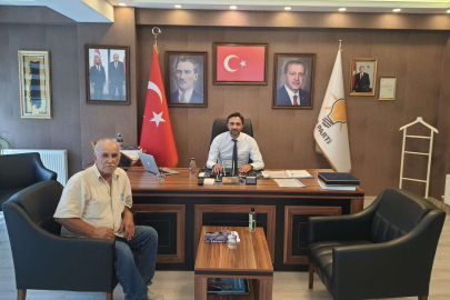 Köy Muhtarı İl Başkan Vekiliyle Bir Araya Geldi