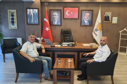 Umut Güçlü Aziz Deniz’i Makamında Ağırladı