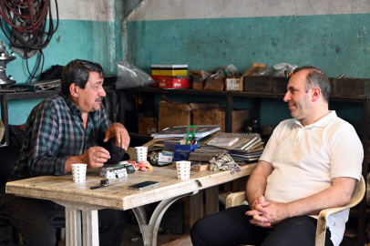 Yalova Belediye Başkanı Mustafa Tutuk, Sanayi Sitesi Esnafını Ziyaret Etti