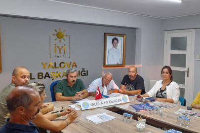 Yalova İYİ Parti İl Başkanlığı Haftalık Olağan Yönetim Kurulu Toplantısını Yaptı