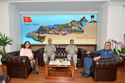 Yalova Valisi Kaya'ya ziyaretler devam ediyor