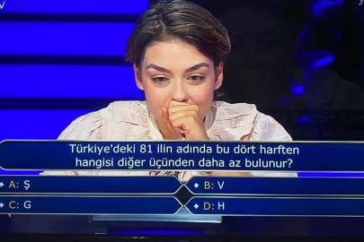 Kim Milyoner Olmak İster 1 Milyonluk Soru ve Cevabı Rabia Birsen Güvercin