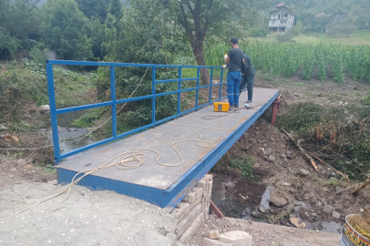 Ortaburun Köprüsü kısa sürede hizmete girecek