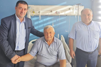 Yalova Subaşı Belediye Başkanı Turan Canbay’dan İsmail Fidan’a geçmiş olsun ziyareti