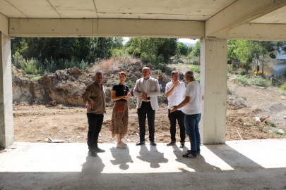 Çınarcık İtfaiye hizmet binası yükseliyor