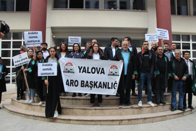Yalova’daki Avukatlar’dan Tepki:  “Bu saldırı avukatlık mesleğine yapılmıştır”