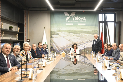 Yalova OSB Müteşebbis Heyeti, Vali Kaya başkanlığında toplandı