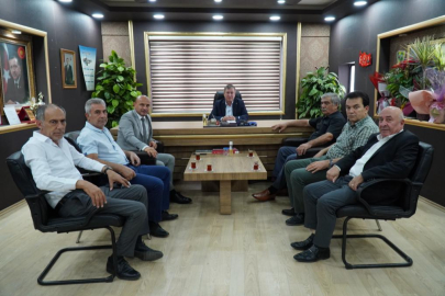 Yalova Altınova Belediye Başkanı Dr. Metin Oral ve meclis üyelerinden Bülbül’e ziyaret