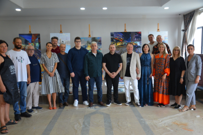 Yalova'da 11 ünlü ressam, Yalova’nın değişik bölgelerinde yağlıboya ve karakalem çalışmaları yaptı