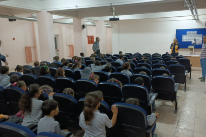 Yalova Altınova’da miniklere 112 hakkında bilgilendirme