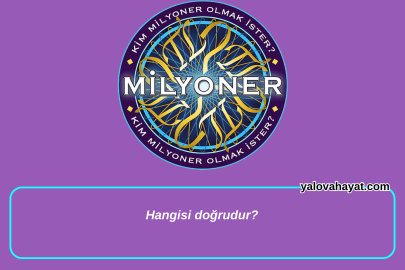 Hangisi doğrudur? Kim Milyoner Olmak İster