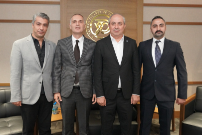Gökhan Kosovalı ve Ömer Özdemir’den Yalova Ticaret ve Sanayi Odası’na önemli ziyaret