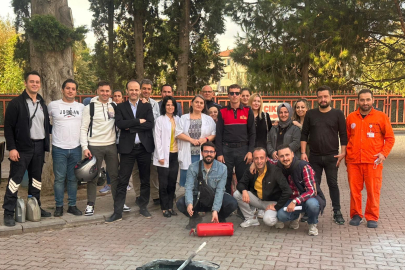 Yalova İtfaiye Müdürlüğü eğitimlerine devam ediyor