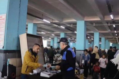 Yalova Kapalı Pazar Yerinde dolandırıcılıkla mücadele hakkında bilgilendirme