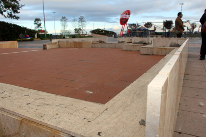 Yalova’da Atatürk anıtı bakıma alındı