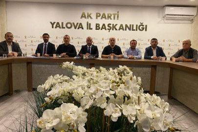 Yalova AK Parti İl Teşkilatı Haftalık Olağan Yönetim Kurulu Toplantısını Gerçekleştirdi