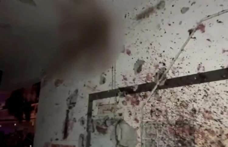 gazze de okul vuruldu