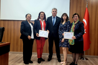 Yalova’da Üniversiteli Kadınlar Derneği’ne teşekkür belgesi