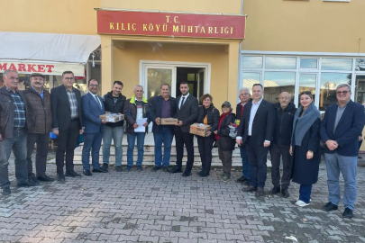 Yalova CHP İl Başkanlığı Kılıç Köyü’nü ziyaret etti