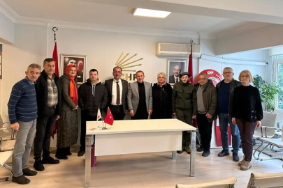 Yalova CHP İl Başkanı Erdem Doğancı, Yalova Garden AŞ ve Beyazay Derneği’ni makamında ağırladı