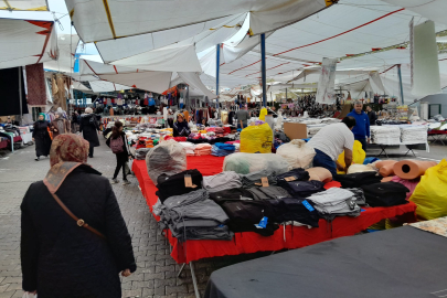 Yalova Sosyete Pazarı esnafı: “İnşallah bu kışı rahat geçiririz”