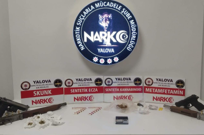 Yalova’da uyuşturucu operasyonunda 1 tutuklama