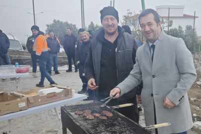 Yalova Subaşı Belediye Başkanı’ndan personeline mangal sürprizi