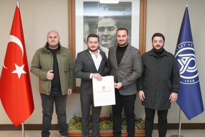 Kocaeli Genç Girişimciler Kurulu Başkanı Kavşut, Yalova Ticaret ve Sanayi Odası’nı ziyaret etti