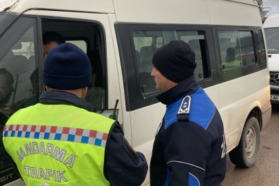 Yalova’da servis araçlarına ‘şafak’ denetimi