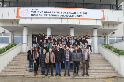 Balıkesirli öğrencilerden Yalova’ya mesleki ziyaret