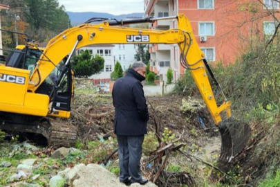 Termal Belediyesi’nden dere ıslahı