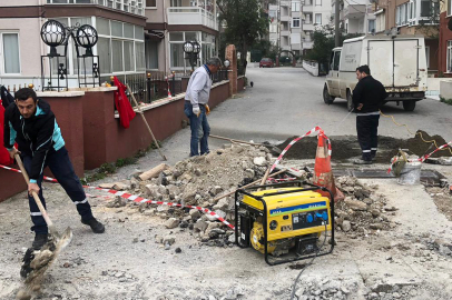 Yalova Çınarcık’ta Sardunya Sokak’ta Mazgal Çalışması Yapıldı