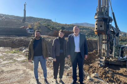 Çınarcık’ta heyelan bölgesi onarımı tam gaz sürüyor
