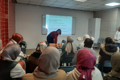 Yalova İl Sağlık Müdürlüğü'nden ADEM'e ilk yardım eğitimi