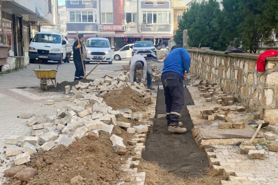 Çınarcık’ta yol çalışmaları hızla devam ediyor