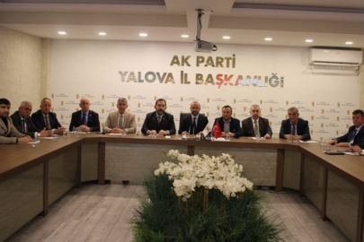 AK Parti Yalova İl Teşkilatı yeni yılın ilk İl Genel Meclisi toplantısını yaptı