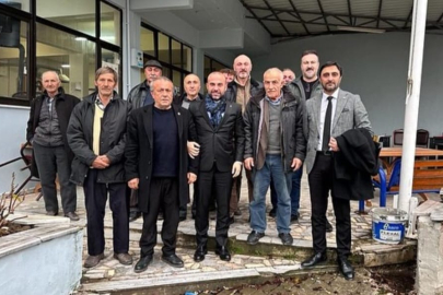 AK Parti Yalova İl Başkanı Umut Güçlü Dereköylü hemşehrileriyle bir araya geldi