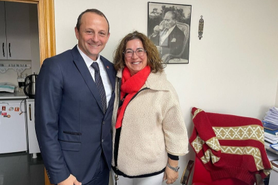 CHP Yalova Çiftlikköy Belediye Başkan Adayı Yele’den Nur Koçak’a ziyaret