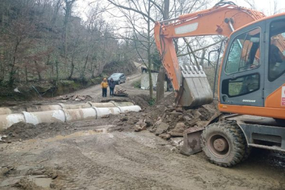 Yalova Elmalık Köyü’nde taşkın tehlikesine son