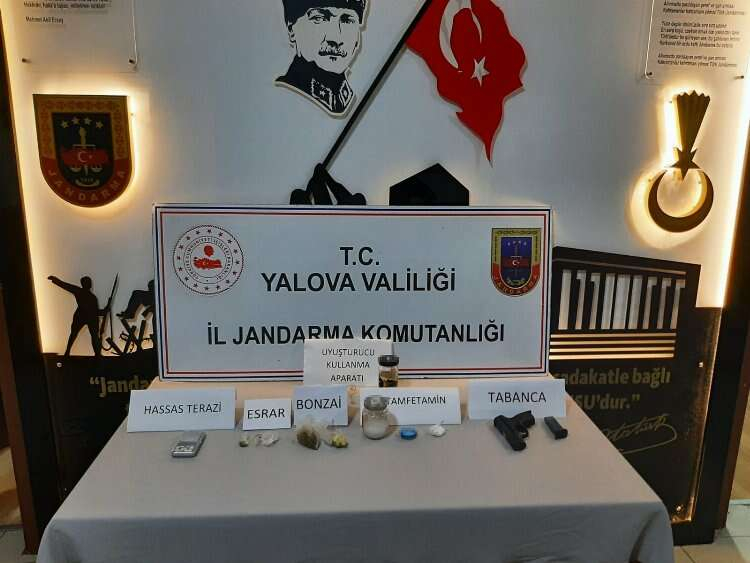 Yalova'da uyuşturucu operasyonu
