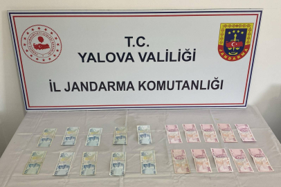 Yalova’da jandarmadan sahte para operasyonu