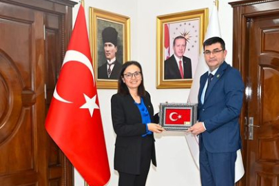 Gaziler Derneği Genel Başkanı Vali Kaya'yı ziyaret etti