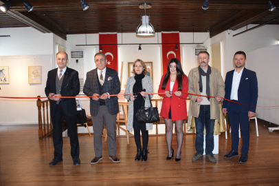 Yalova'da Düşe Yolculuk Resim Sergisi açıldı