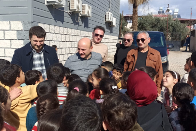 Başkan Oral, Hatay’da sevgiyle karşılandı