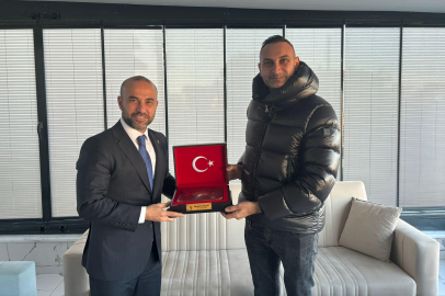 Yalova AK Parti İl Başkanı Umut Güçlü’den Yeşilovaspor Başkanı’na ziyaret