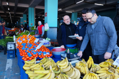 Yalova'da zabıtadan terazi kontrol denetimi
