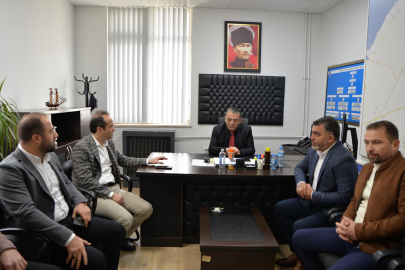 Regaip Ahmet Özyiğit, polislerle bir araya geldi