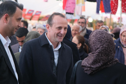 Adil Yele Kapalı Pazar Yerini ziyaret etti