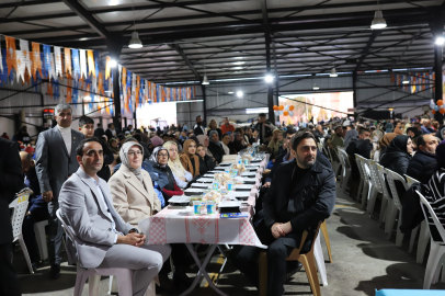 AK Parti’nin Subaşı adayı Mustafa Yurt’un iftarına vatandaşlardan büyük ilgi